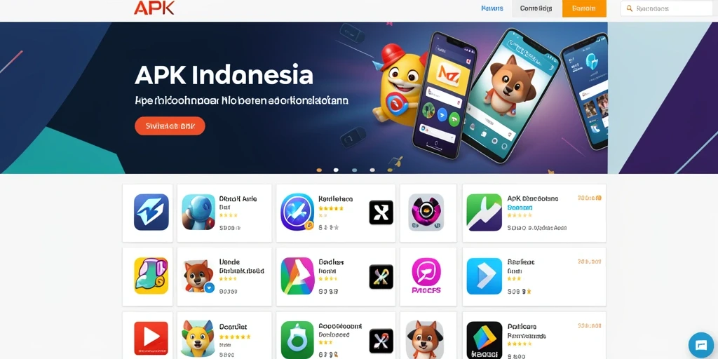 Tampilan awal permainan yang menarik dan intuitif.