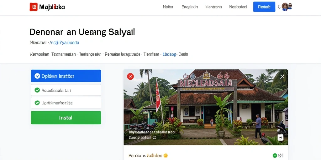 Tampilan antarmuka yang menarik dan mudah digunakan.