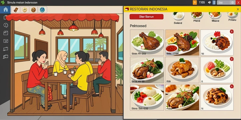 Tampilan antarmuka yang menarik dan mudah digunakan.