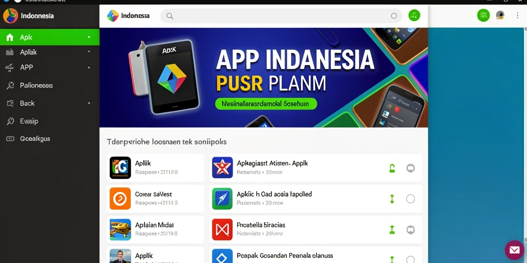 Tampilan antarmuka pengguna yang menarik.