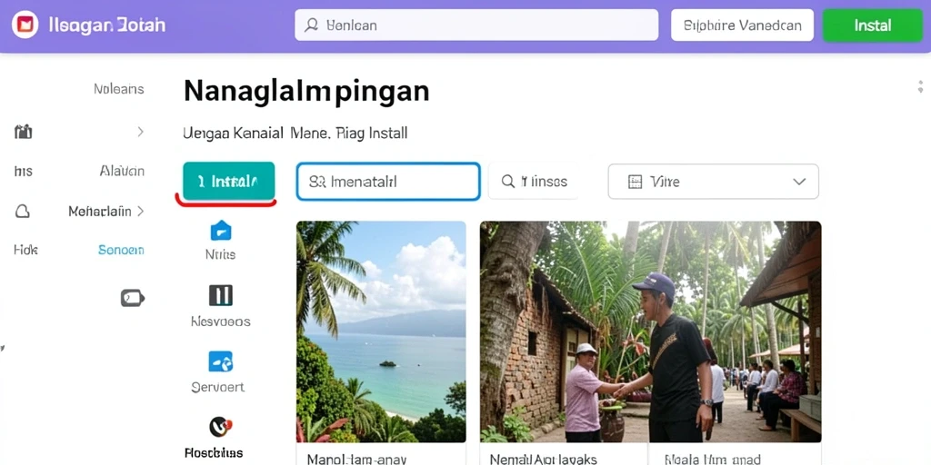 Tampilan antarmuka yang sederhana dan menarik.