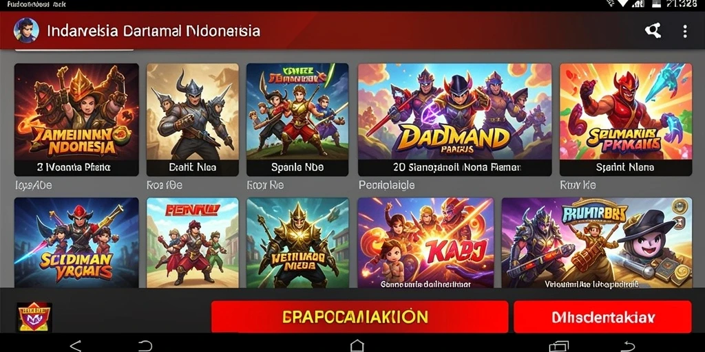 Screenshot menampilkan grafis yang detail dan warna yang cerah.