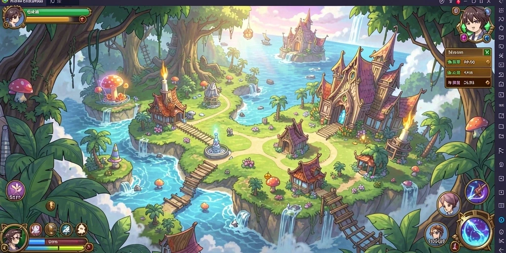 Tangkapan layar dari gameplay yang menarik.