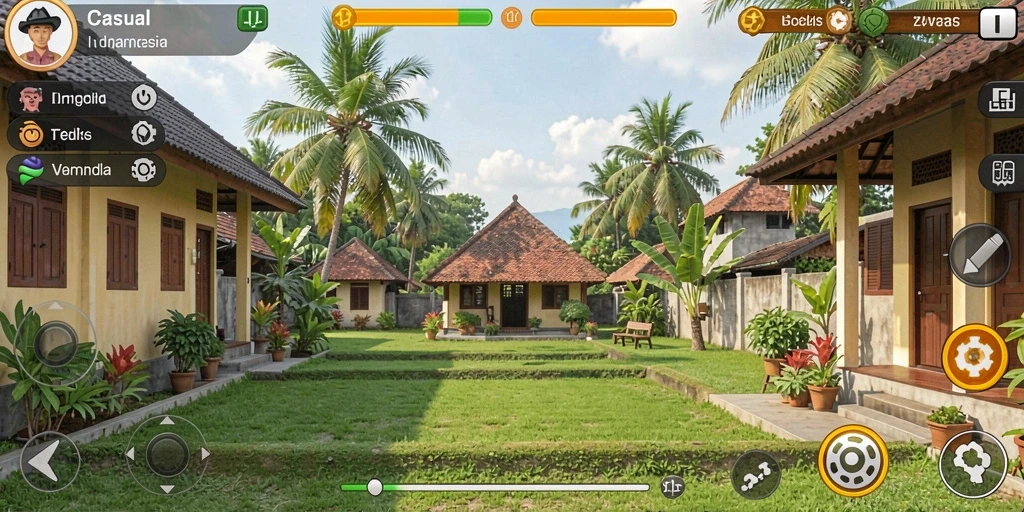 Tampilan antarmuka pengguna yang intuitif