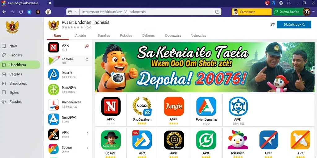 Tampilan antarmuka yang user-friendly dan menarik.