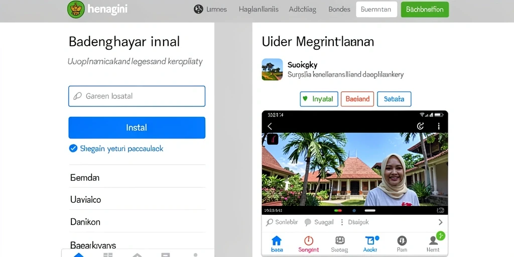 Tampilan antarmuka pengguna yang menarik dan intuitif.