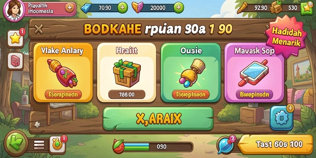 Tampilan menu utama KAKA303 yang menarik dan intuitif.