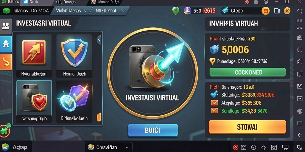Screenshot dari menu utama KODOKHOKI889 yang memikat.