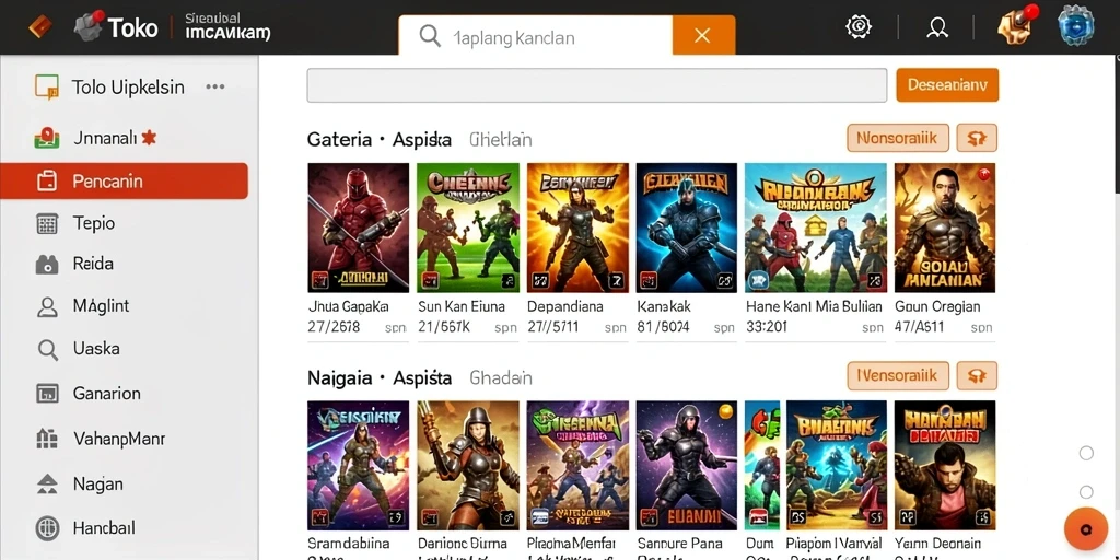 Tampilan antarmuka pengguna yang menarik dan mudah digunakan.