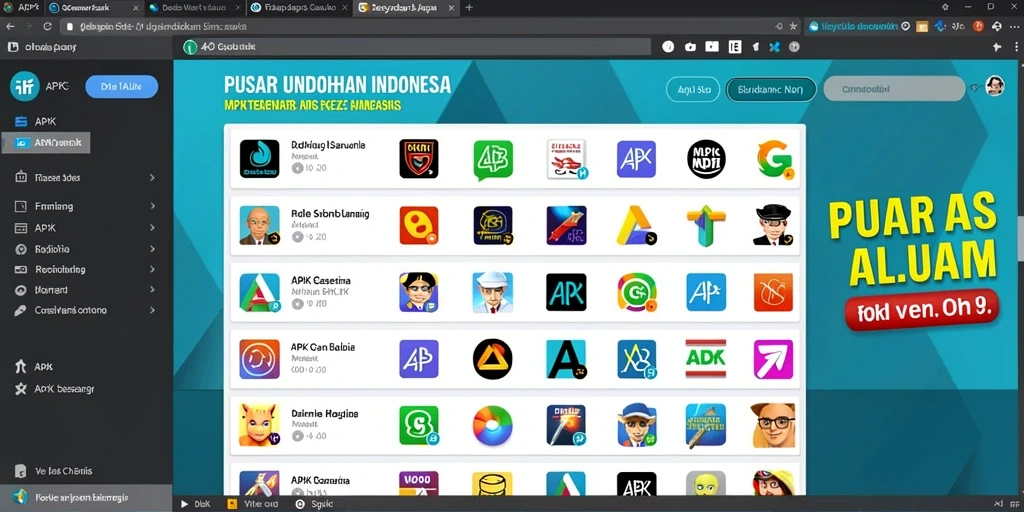 Tampilan awal aplikasi SATU77 yang menarik.