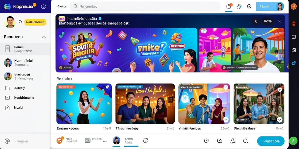 Screenshot menampilkan tampilan antarmuka permainan yang menarik.