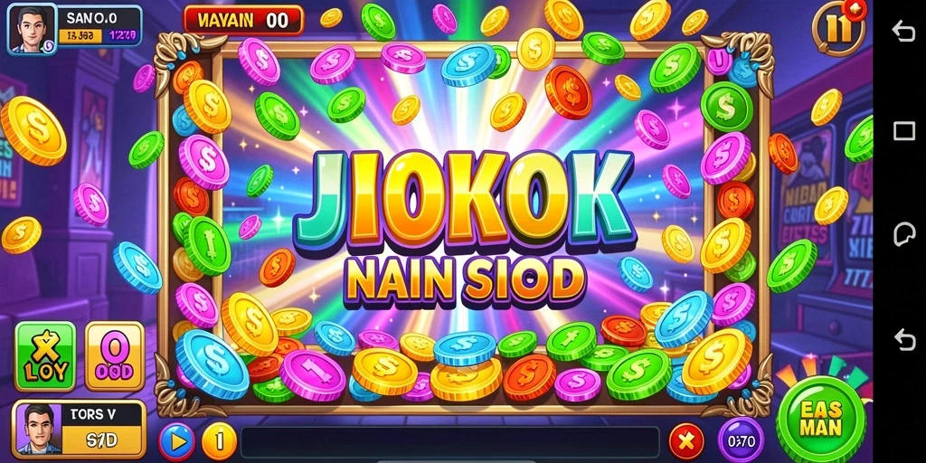 Tampilan menarik dari permainan slot WINSLOT.